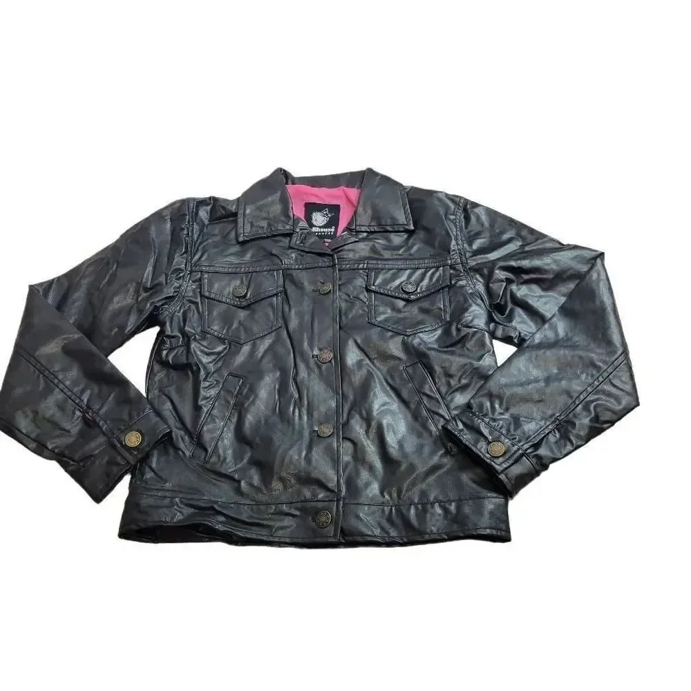 Dollhouse faux leather jacket L9/10